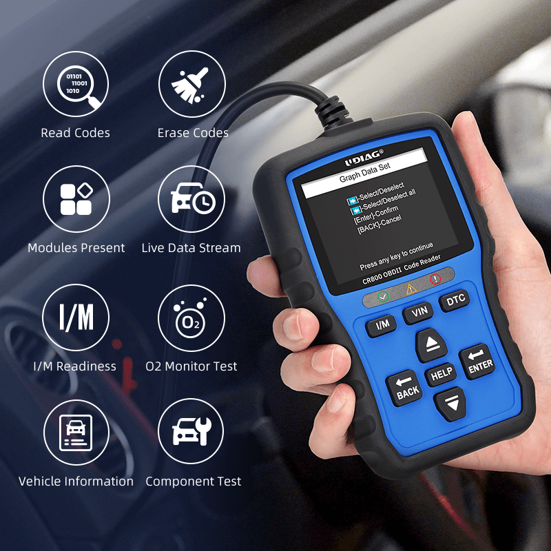 CR800 Entry-Level OBDII Code Reader