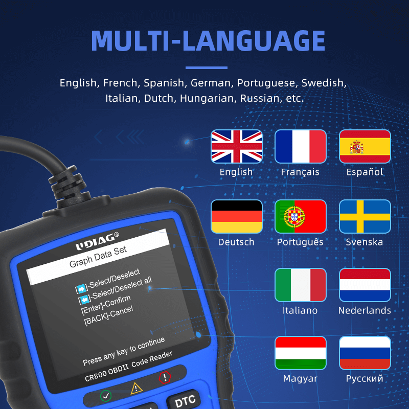 CR800 Entry-Level OBDII Code Reader