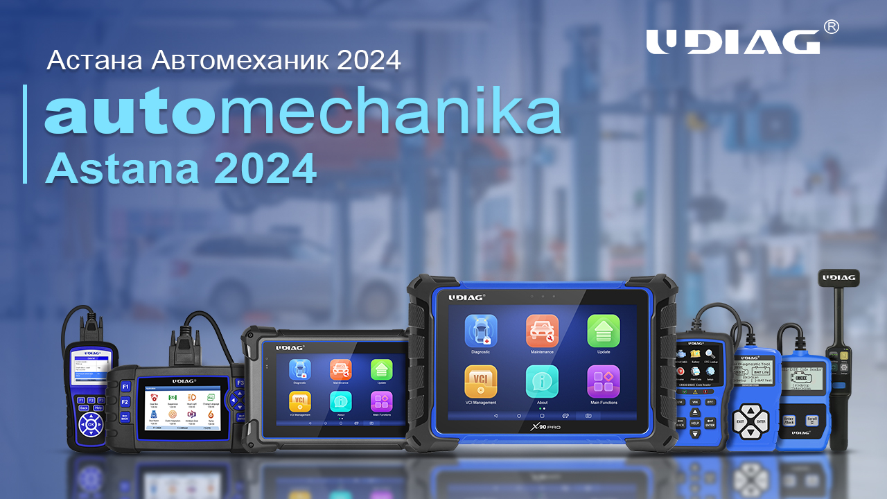 UDIAG Attends Automechanika Astana 2024 with Latest Main Products