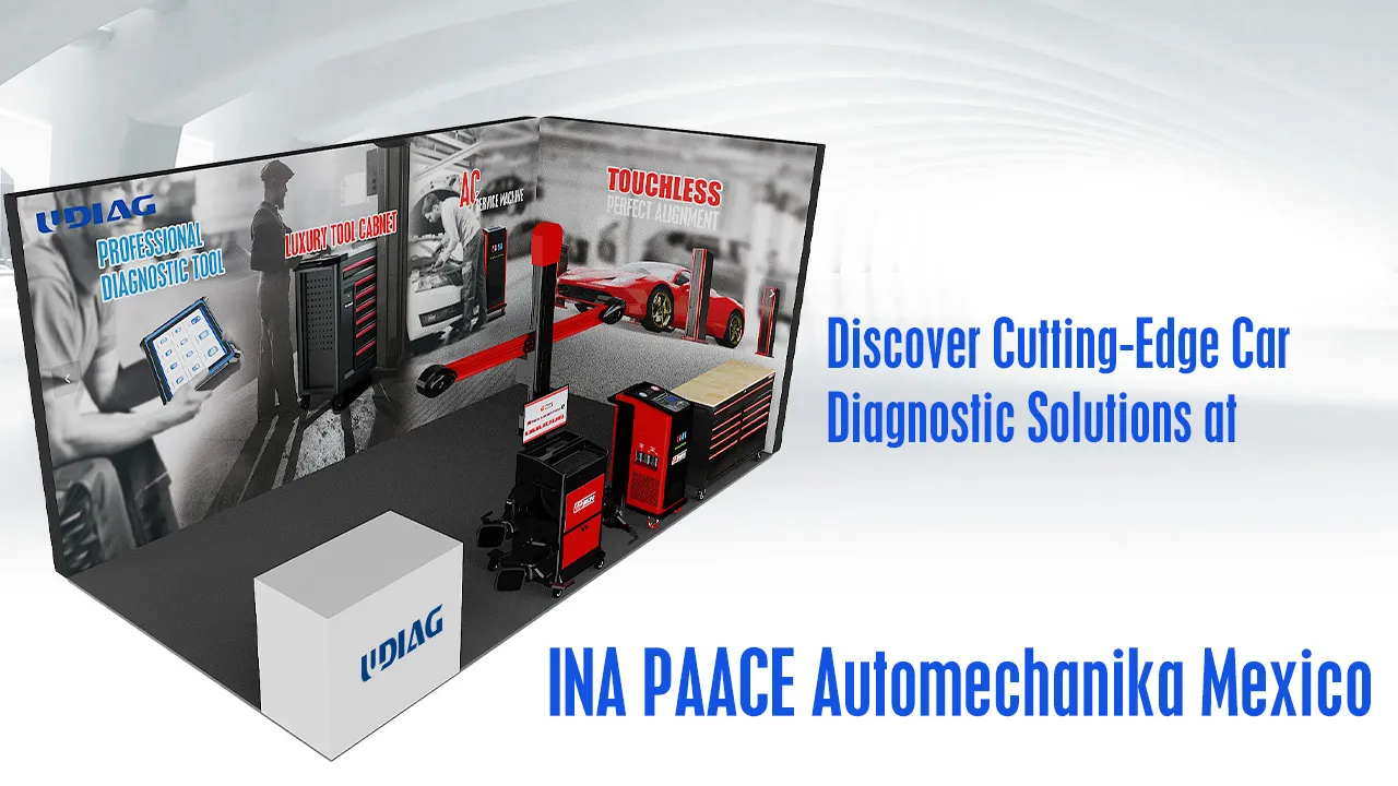Discover UDIAG Cutting-Edge Car Diagnostic Solutions at INA PAACE Automechanika Mexico