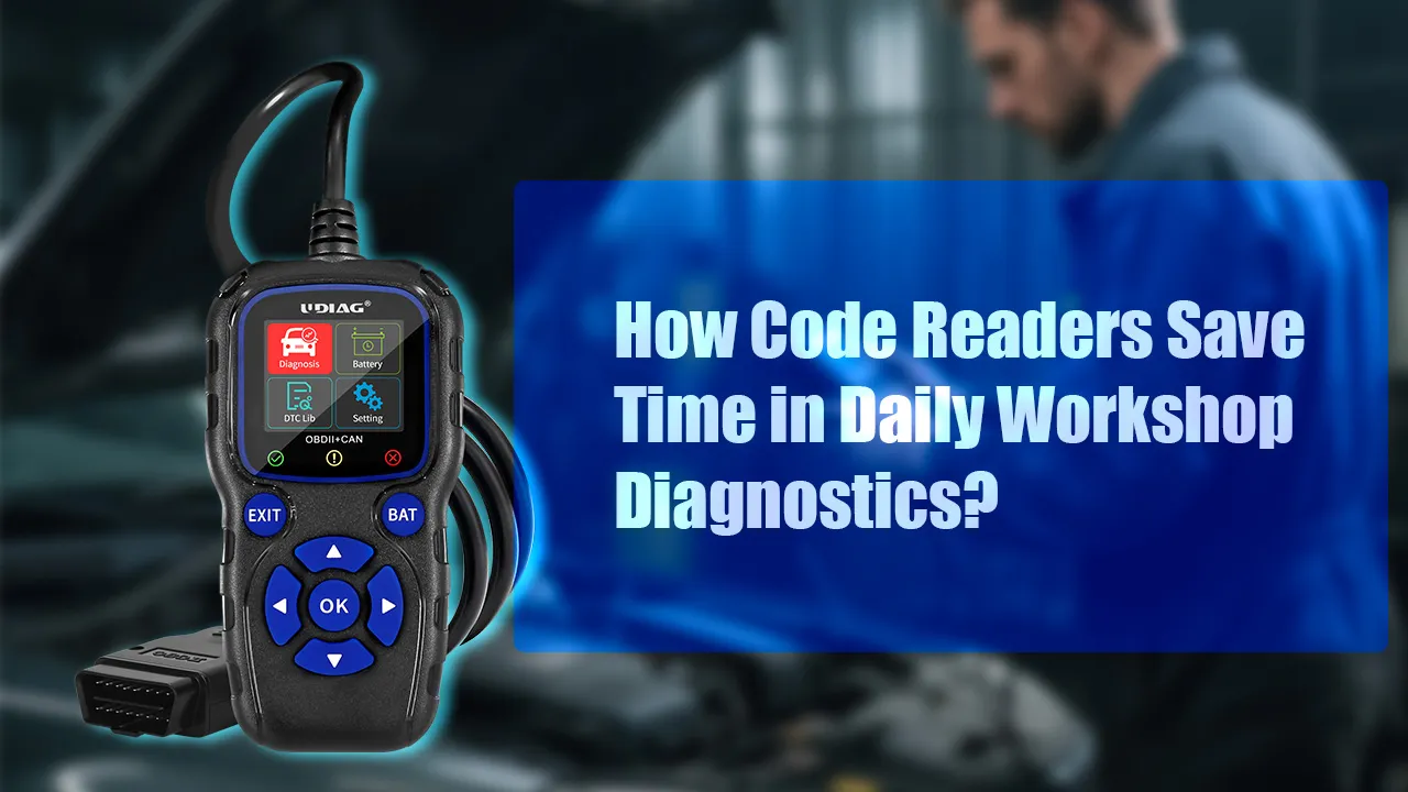How Code Readers Save Time in Daily Workshop Diagnostics