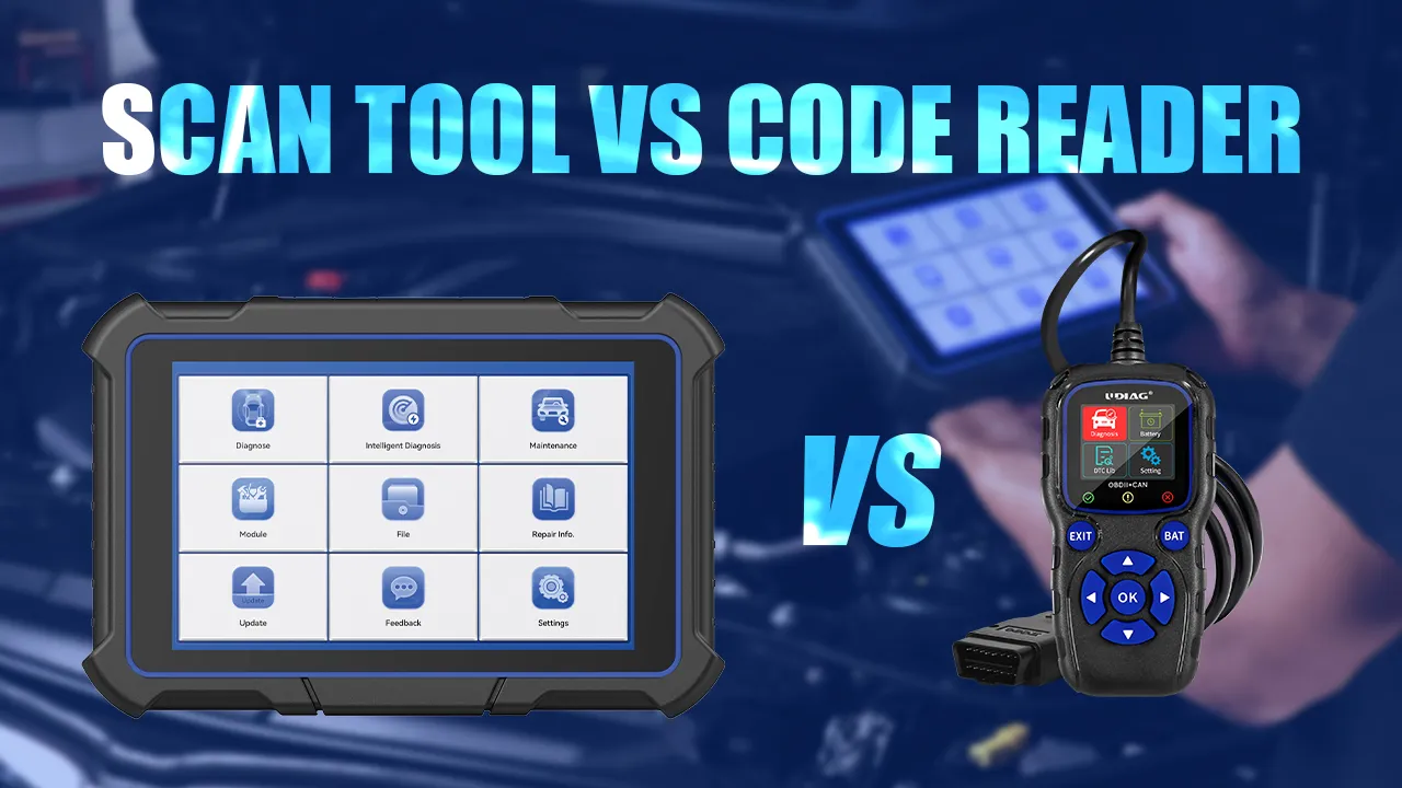 Scan Tool vs Code Reader: What’s the Difference?