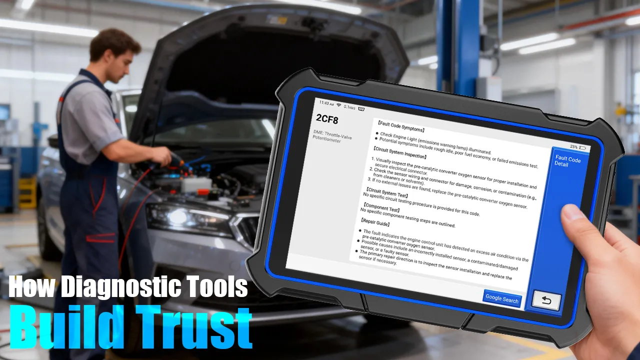 How Automotive Diagnostic Tools Build Customer Trust in Auto Repair