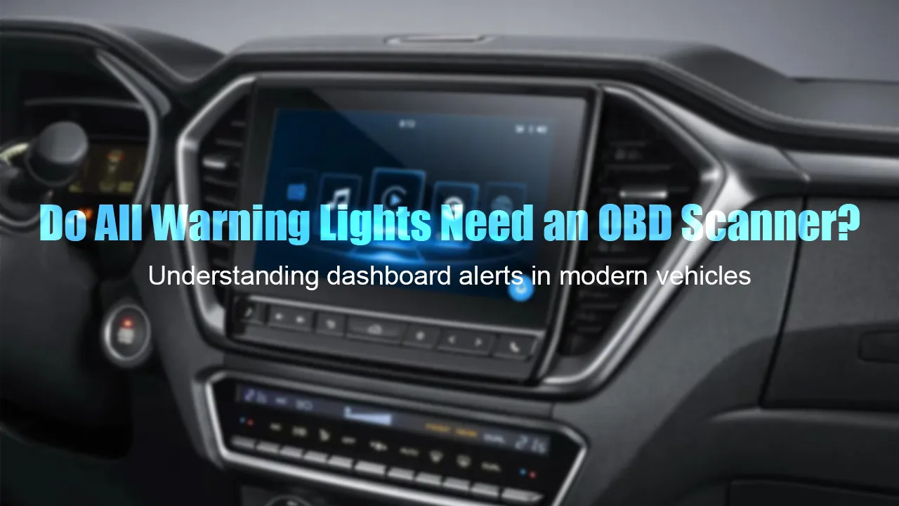 Do All Warning Lights Need an OBD Scanner?