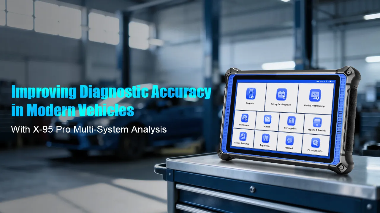X-95 PRO & Automotive Diagnostic Accuracy in Multi-ECU Systems