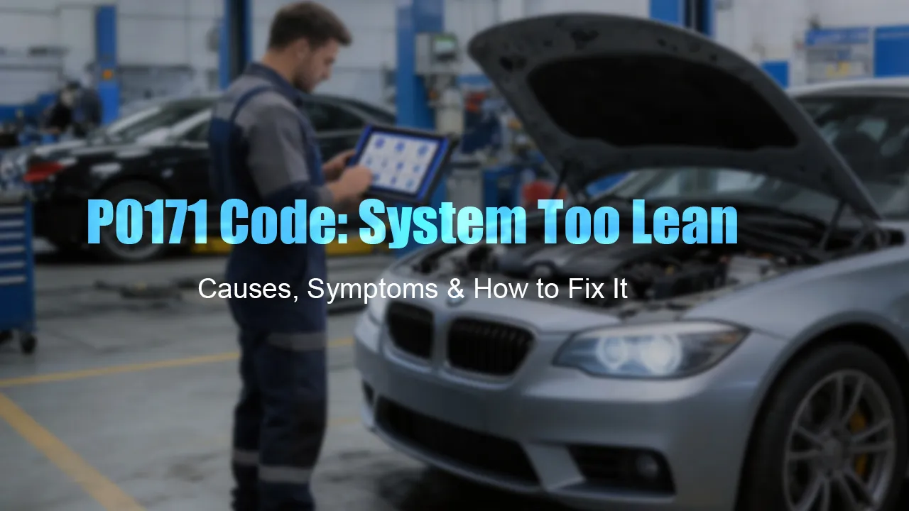 P0171 Code Explained: Causes, Symptoms & How to Fix It